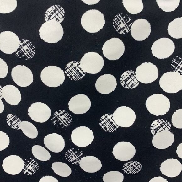 St. John’s Bay Tankini Top - Black & White Polka Dots, Molded Cups, Size 16 - Picture 3 of 6
